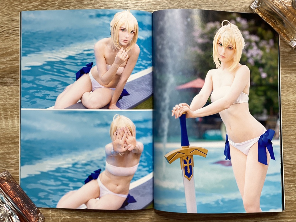 『Kawaii, not ecchi Saber(カワイイ ノットエッチ セイバー)』 (Evangelina's Fanzine Summer edition)