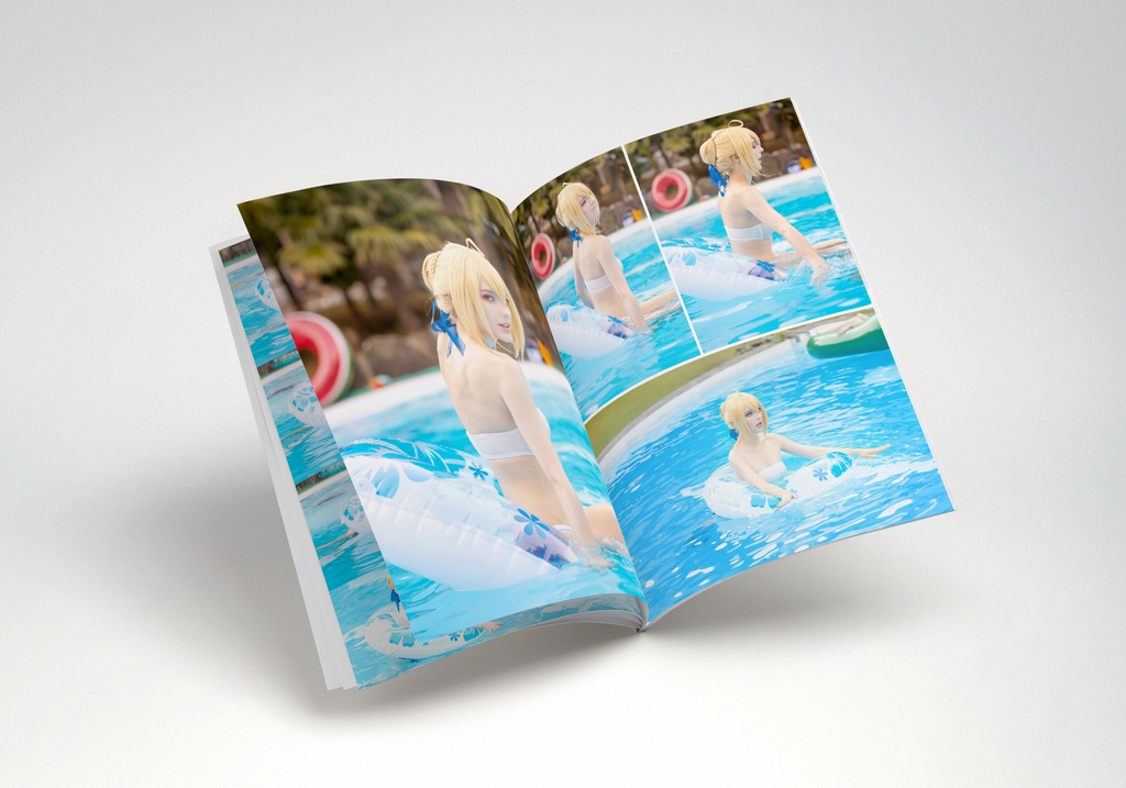 『Kawaii, not ecchi Saber(カワイイ ノットエッチ セイバー)』 (Evangelina's Fanzine Summer edition)