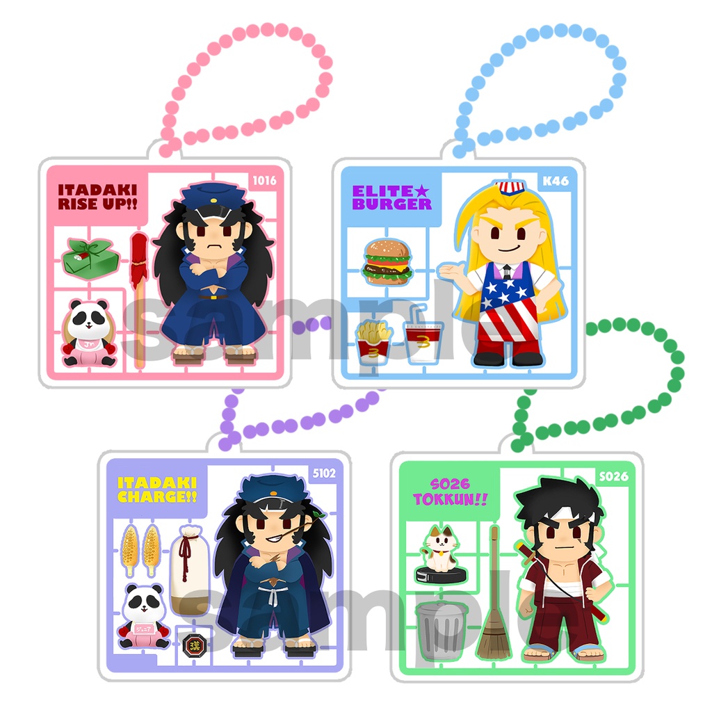 【NEW】番長キャラアクキー 