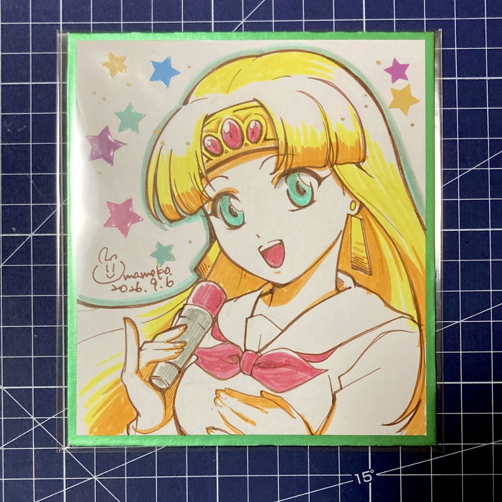 パチキャラ色紙