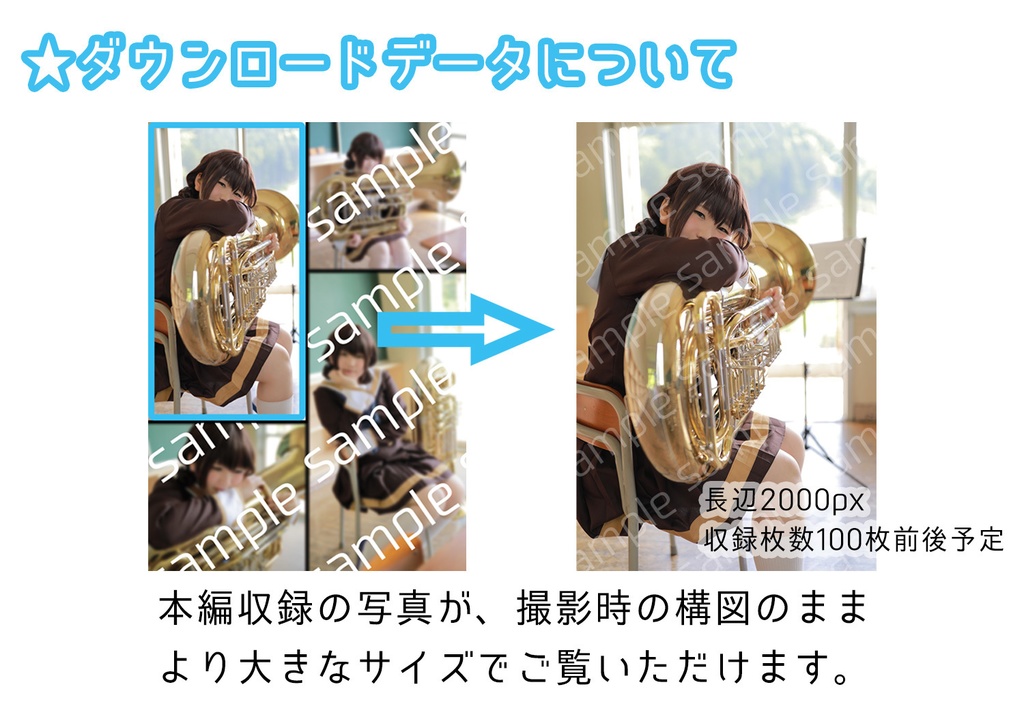 響け!ユーフォニアム長瀬梨子写真集『rikocolle』