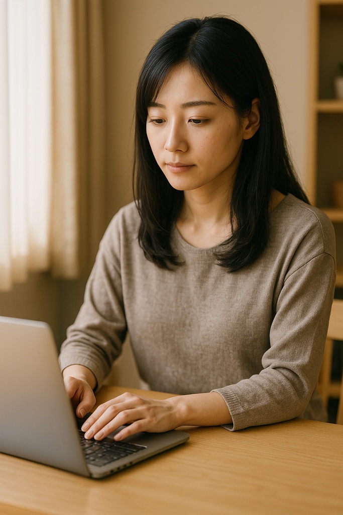 【自然光のやさしさ】日常の女性ポートレート 7枚セット|読書・リビング・外出シーン