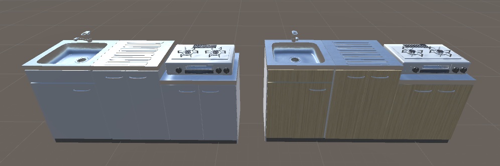 シンクセット【3D背景素材】