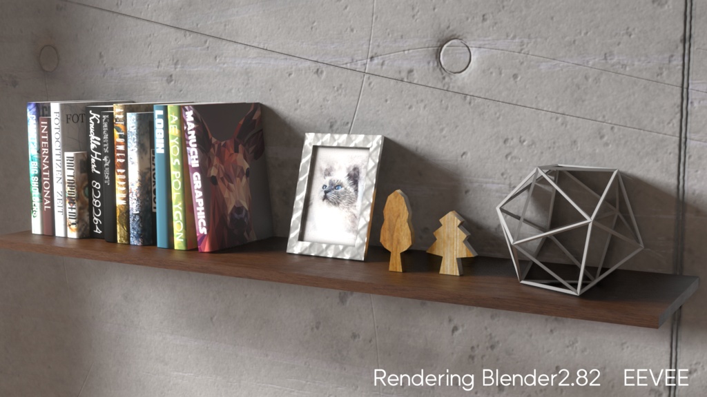 本と飾り(Books&Accessory)