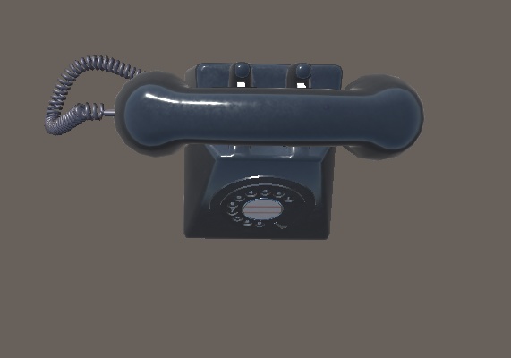 黒電話(BlackVintagePhone)