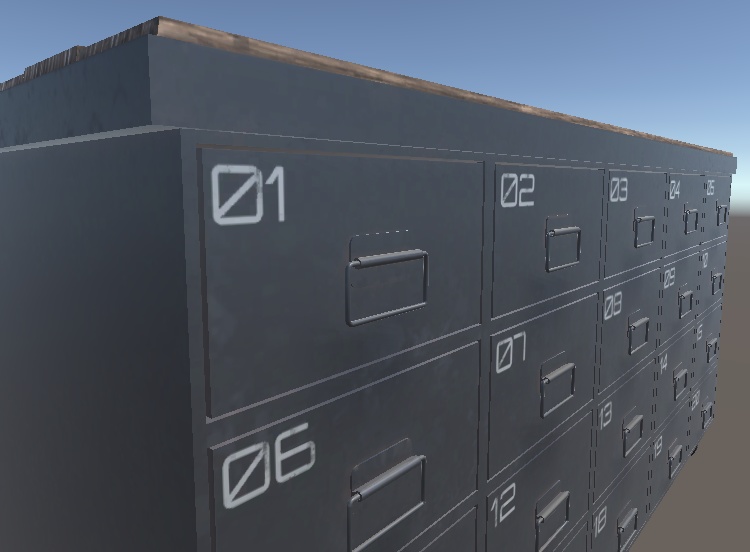 スチールチェスト001(Chest_Steel001)