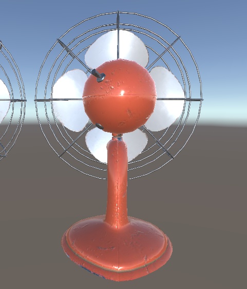 昔のアメリカっぽい扇風機(Fan_RetroAmerican)