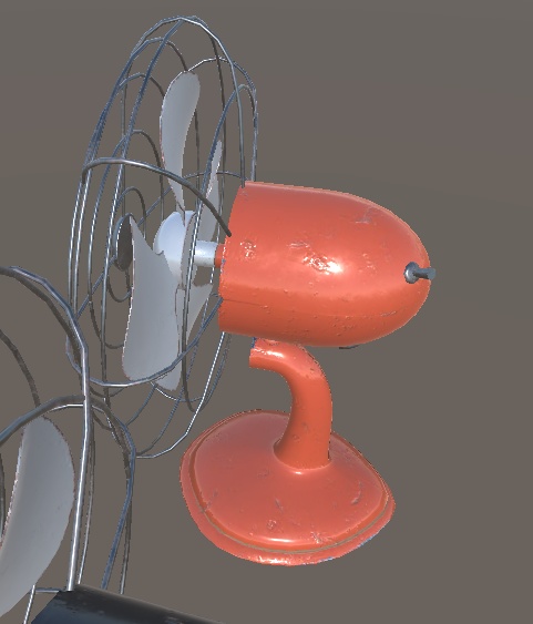 昔のアメリカっぽい扇風機(Fan_RetroAmerican)