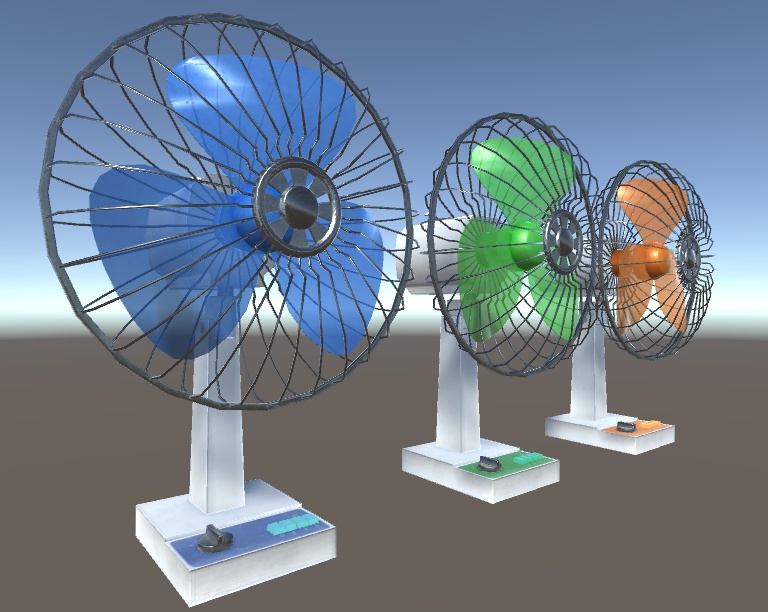 昭和っぽい扇風機(Fan_Syowa)