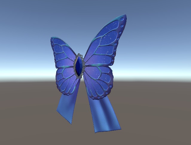 500フォローのお礼-蝶々の飾り(ButterflyDecoration)