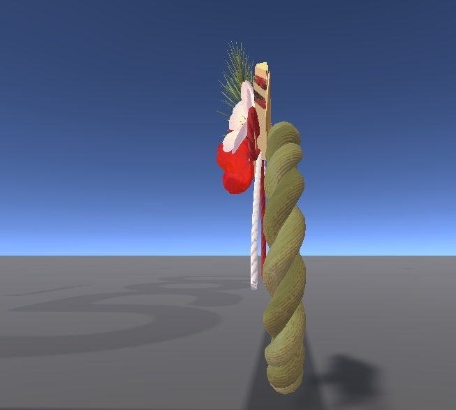 【今年もありがとうプレゼント】迎春飾り2025(New Year Ornament2025)