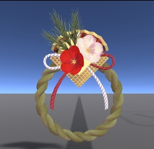 【今年もありがとうプレゼント】迎春飾り2025(New Year Ornament2025)