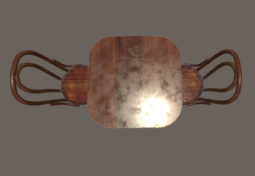 カフェテーブルセット(CoffeeTableSet)