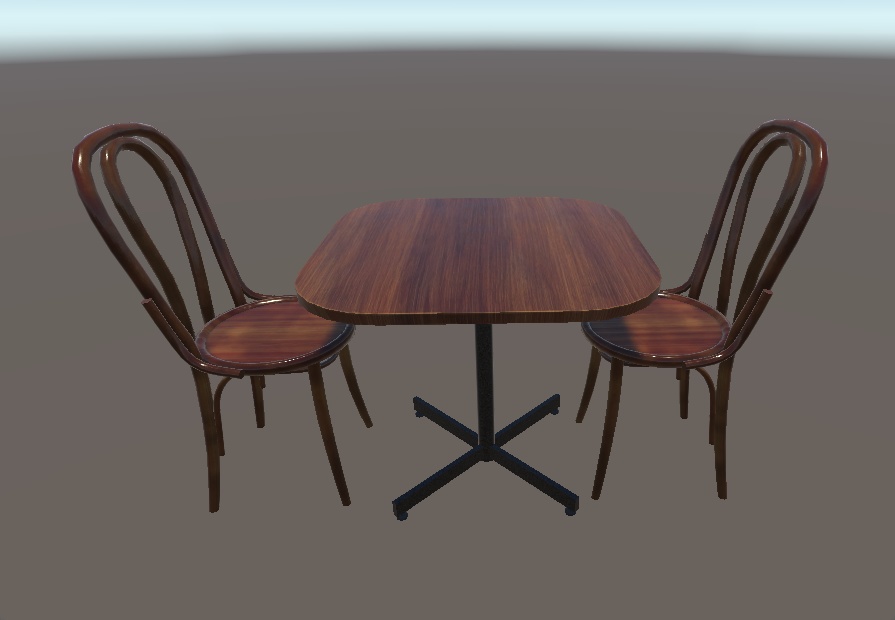 カフェテーブルセット(CoffeeTableSet)