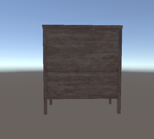 ガラスの棚と雑貨