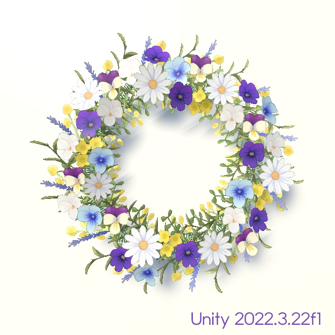 お花のリース(FlowerWreath)