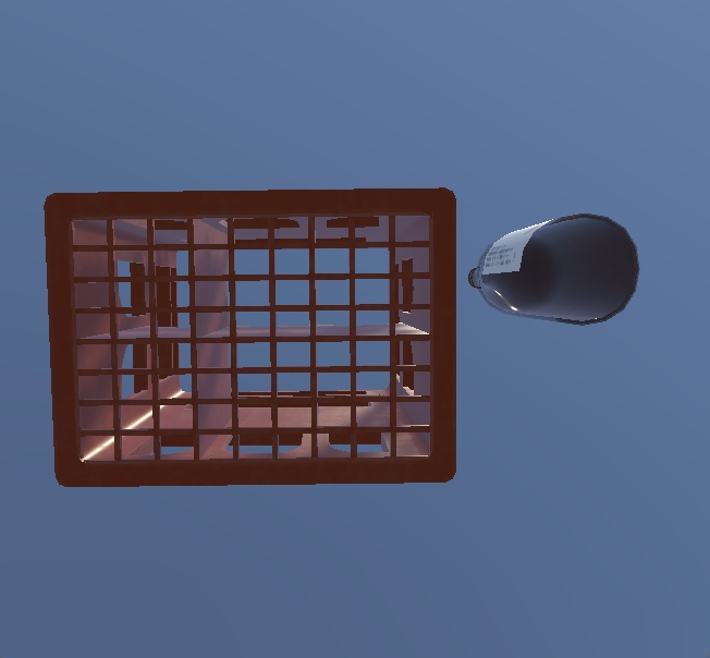 一升瓶ケース(Sake_Container)