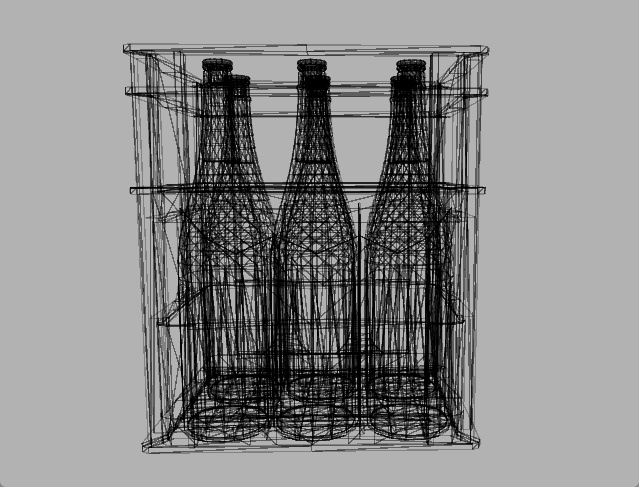 一升瓶ケース(Sake_Container)
