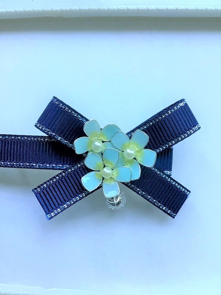 キュウリグサのバレッタ(再販不可)