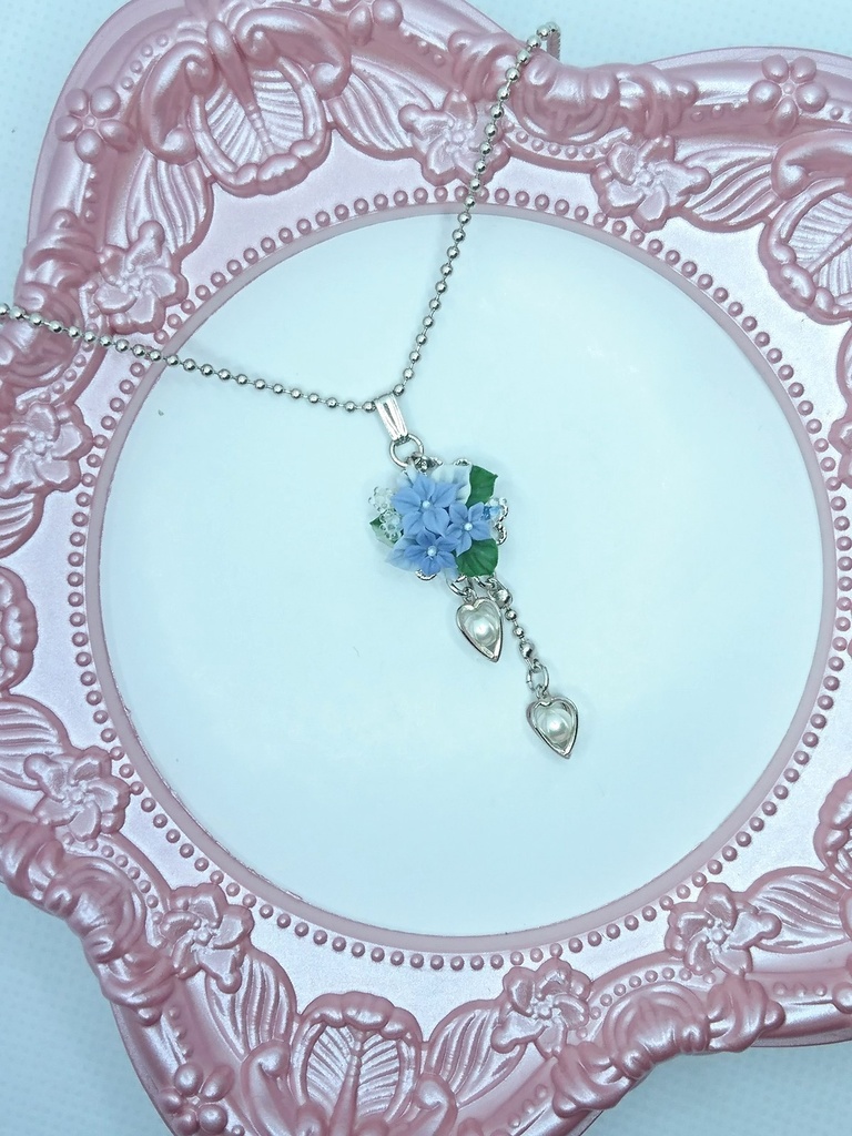 【BOOTH限定】桔梗のブーケネックレス