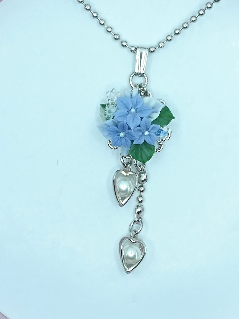 【BOOTH限定】桔梗のブーケネックレス