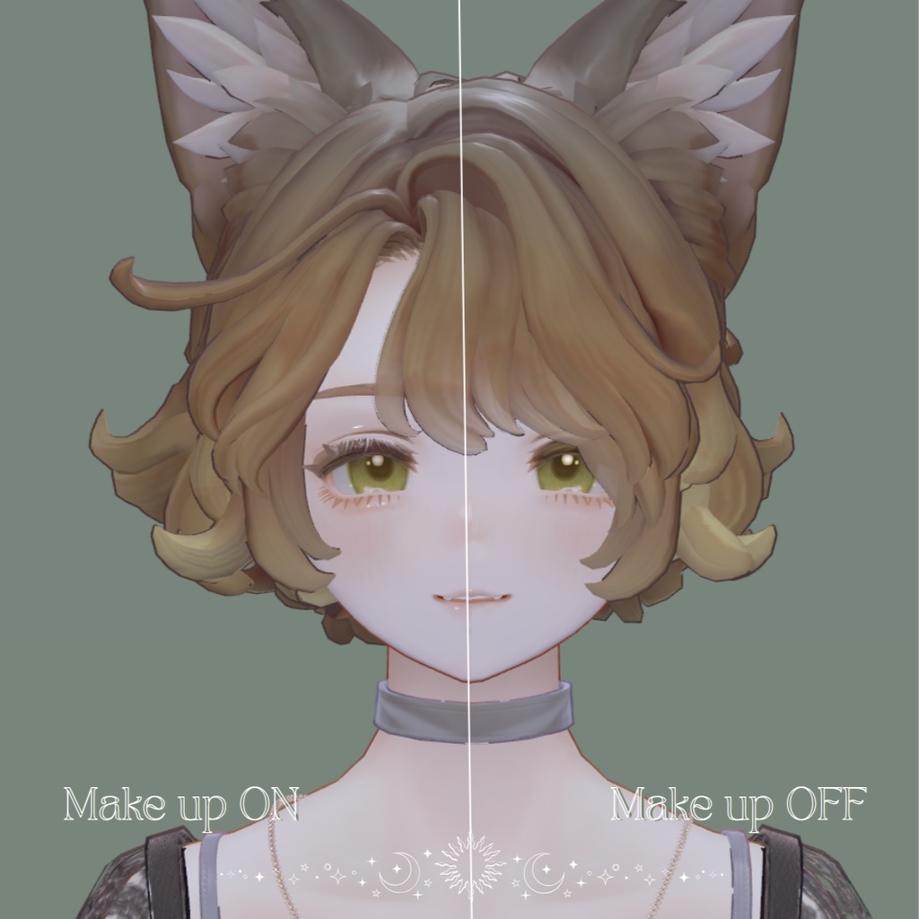 【Marycia專用】ほわキラメイク Softglow Makeup | (PNG/PSD)