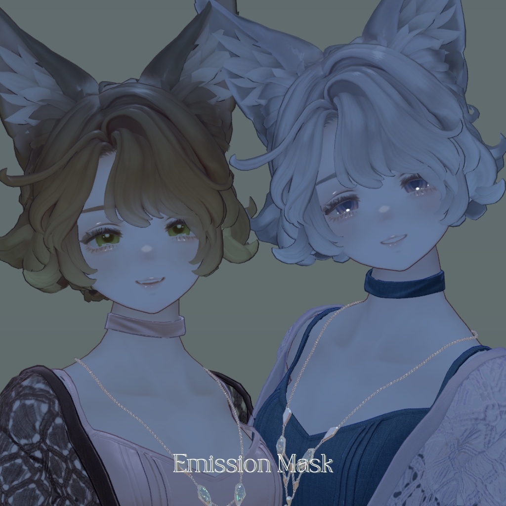 【Marycia專用】ほわキラメイク Softglow Makeup | (PNG/PSD)