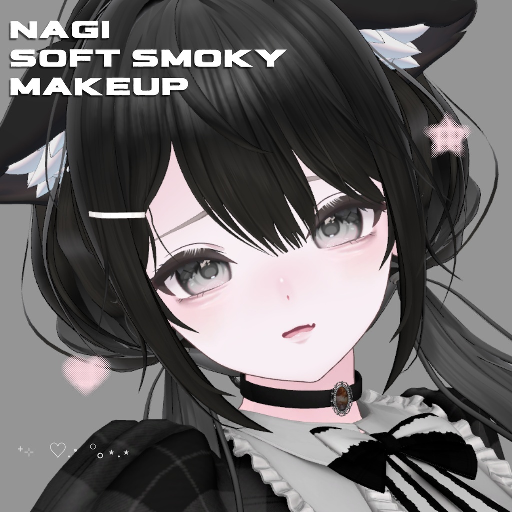 【凪專用】Nagi Soft Smoky Makeup | (PNG/PSD) 