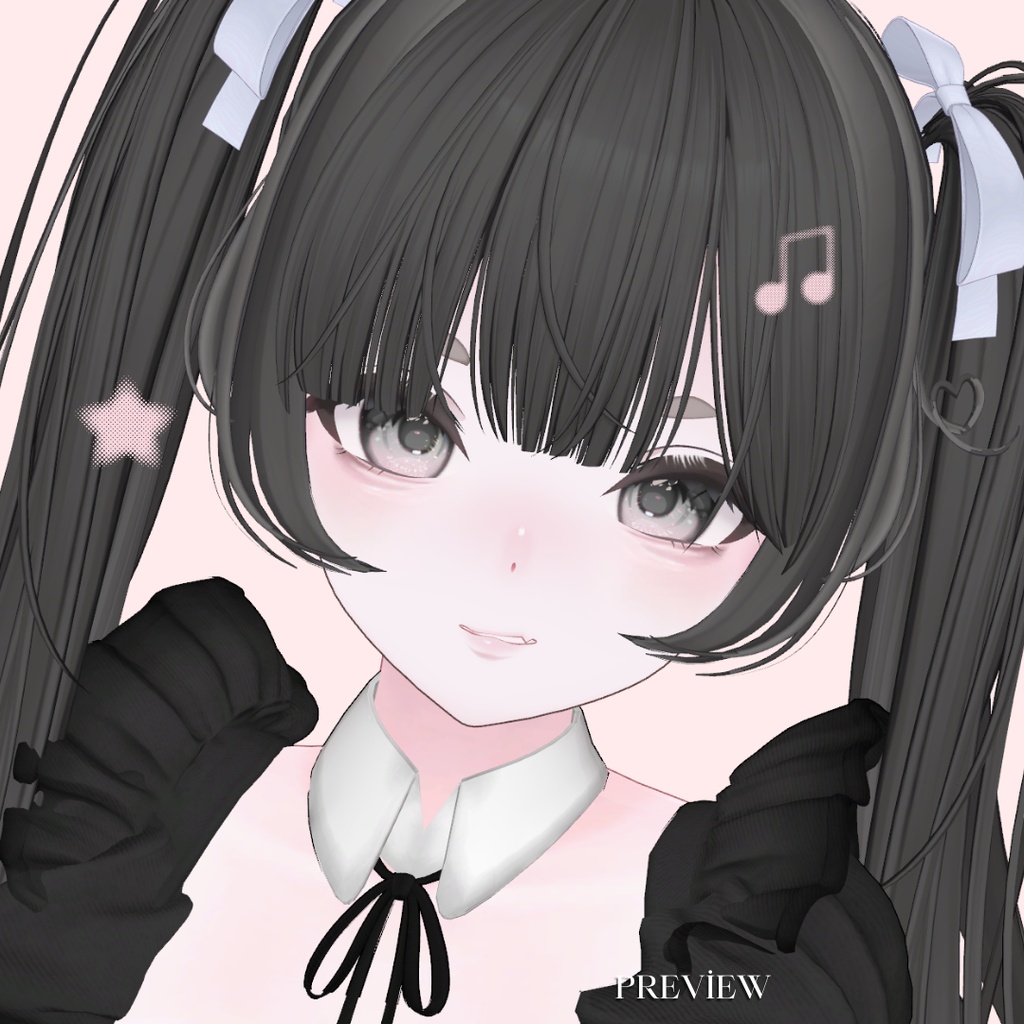 SALE【凪專用】Nagi's Soft Smoky Makeup | (PNG/PSD)