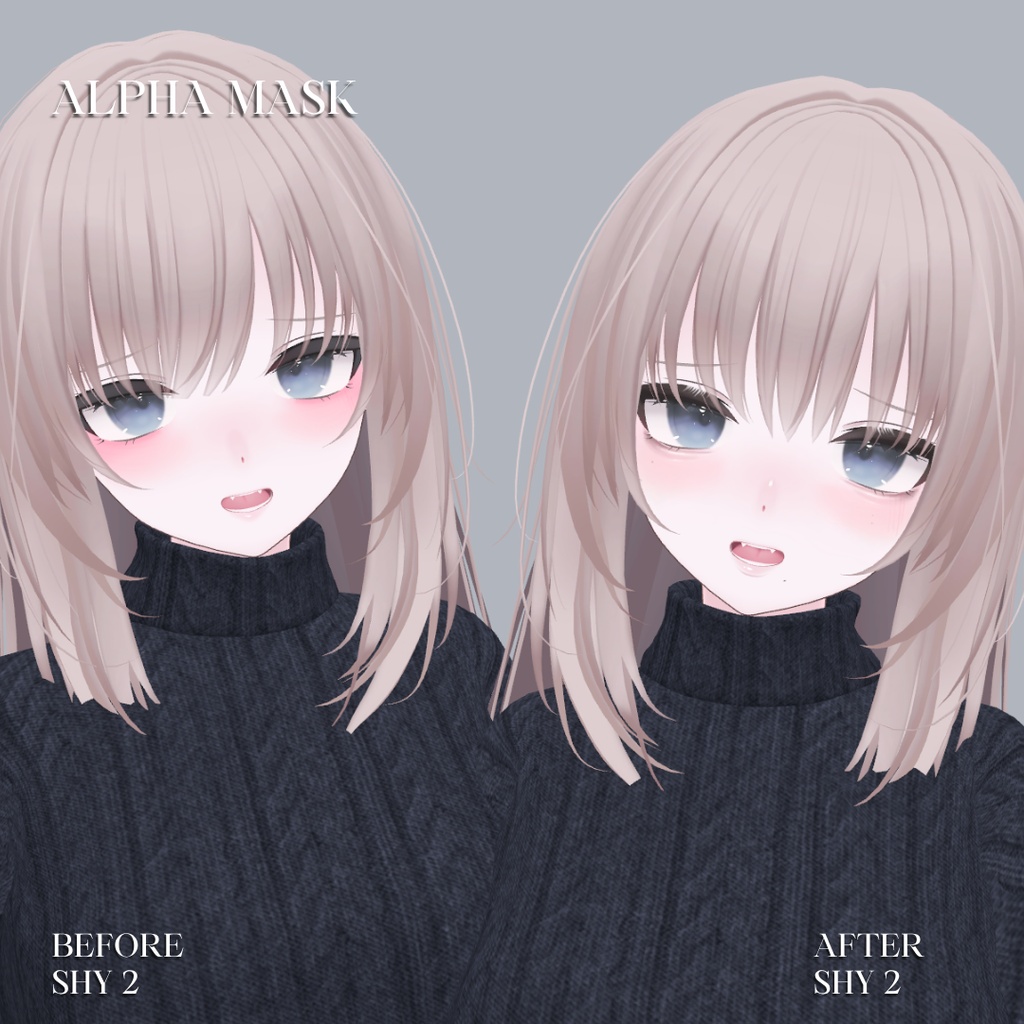 SALE【凪專用】Nagi's Soft Smoky Makeup | (PNG/PSD)