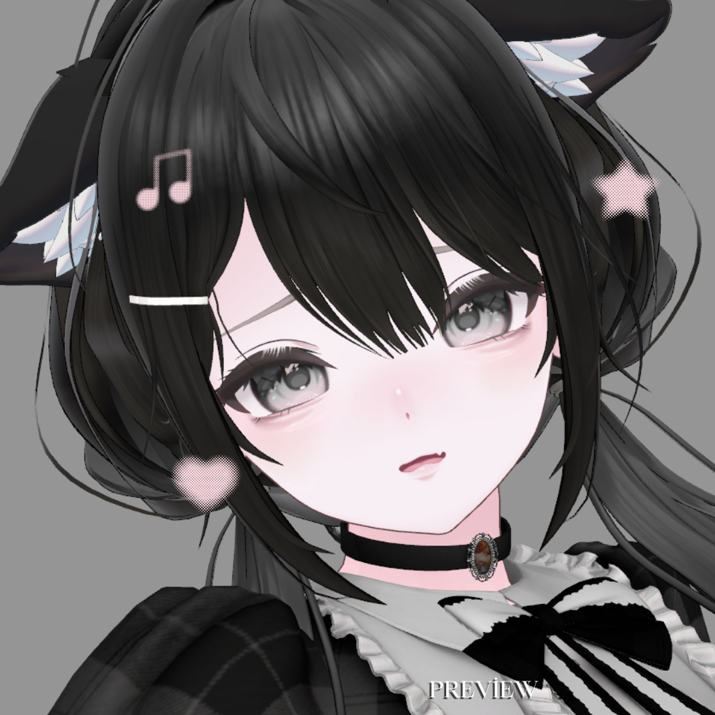 SALE【凪專用】Nagi's Soft Smoky Makeup | (PNG/PSD)
