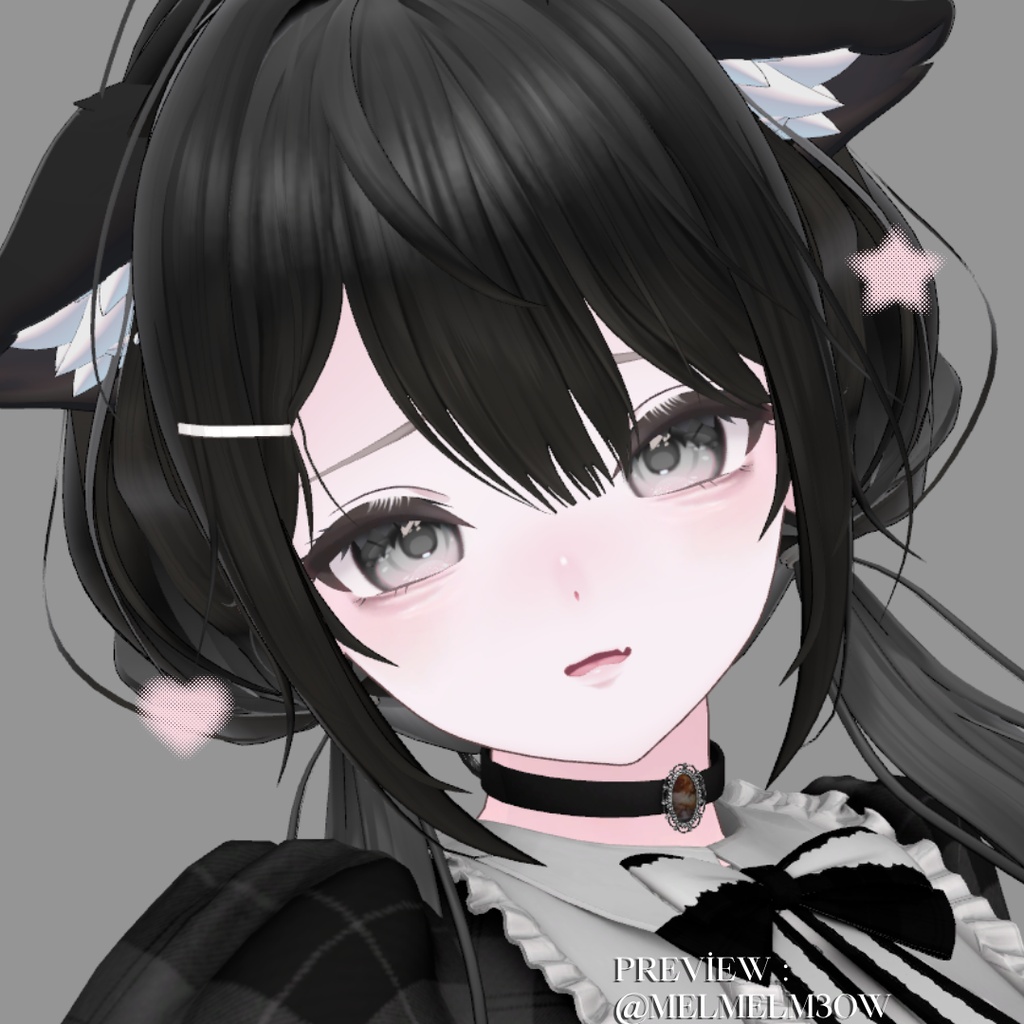 SALE【凪專用】Nagi's Soft Smoky Makeup | (PNG/PSD)