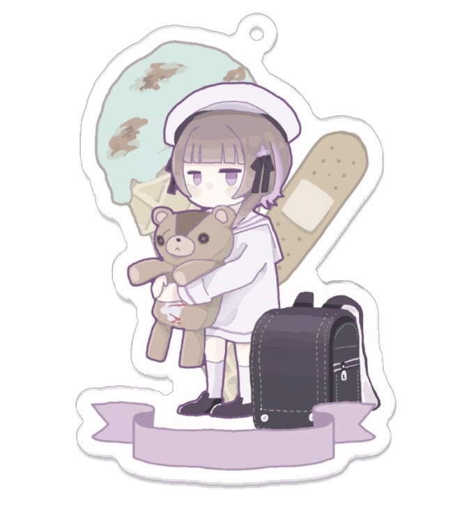 【アクリルキーホルダー】ちょこみんと