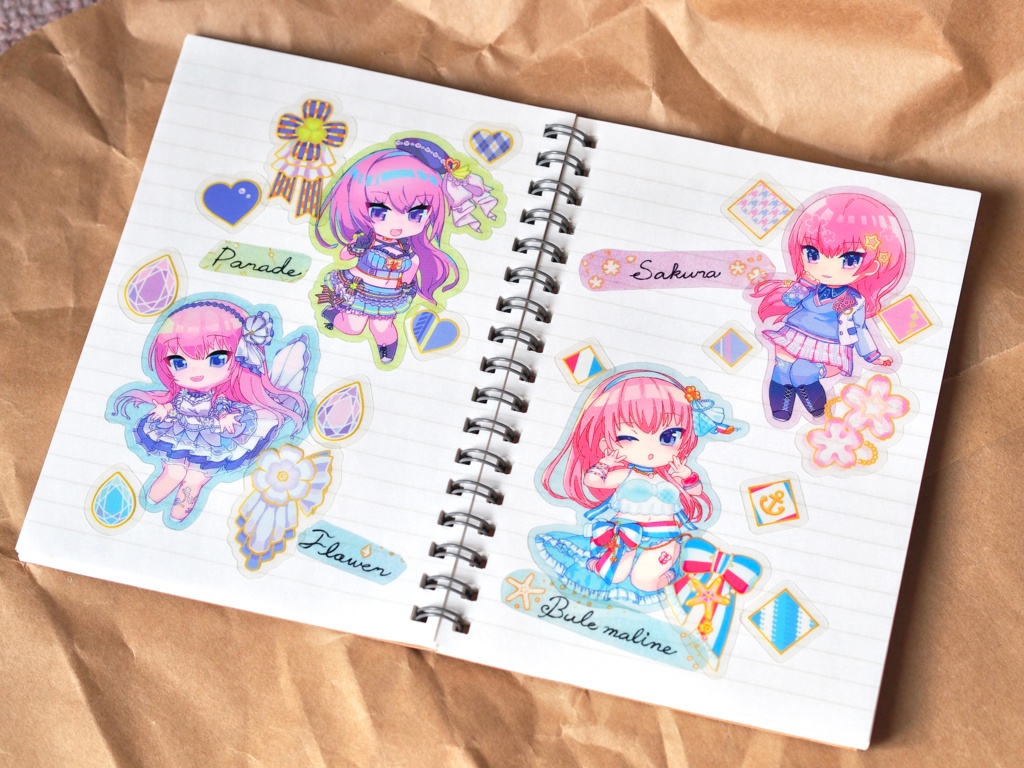 プロセカ 巡音ルカ クリアシールセット