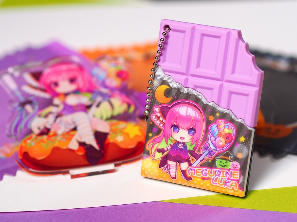 👻2024 Halloweenコレクション🎃 板チョコラバーストラップ🍫