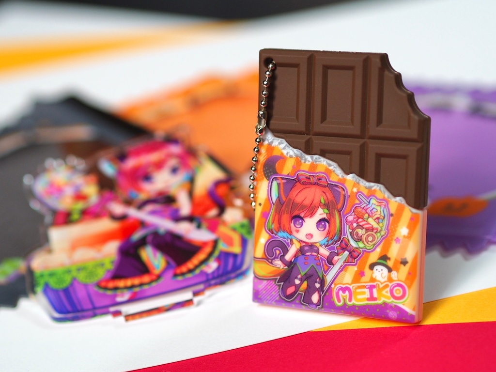 👻2024 Halloweenコレクション🎃 板チョコラバーストラップ🍫