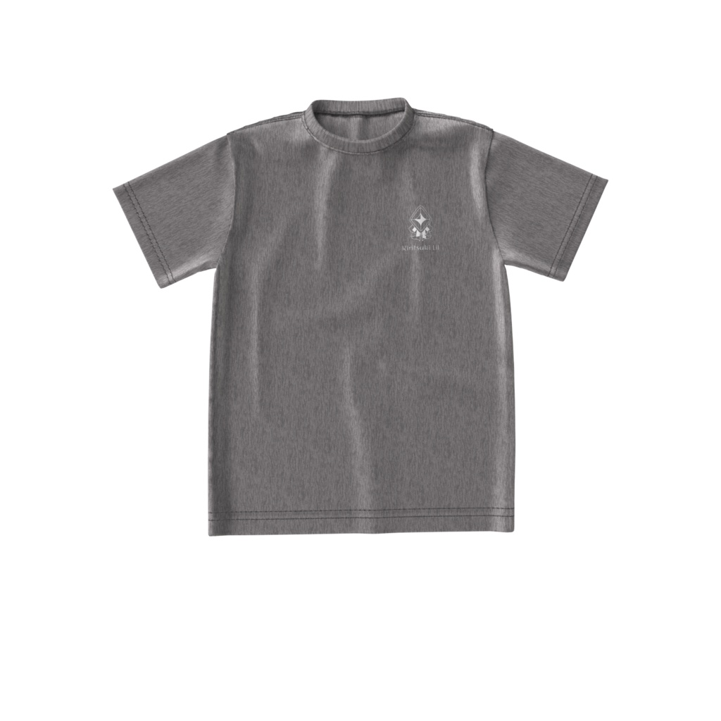 〖霧月リル〗シンボルロゴのビッグシルエットTシャツ