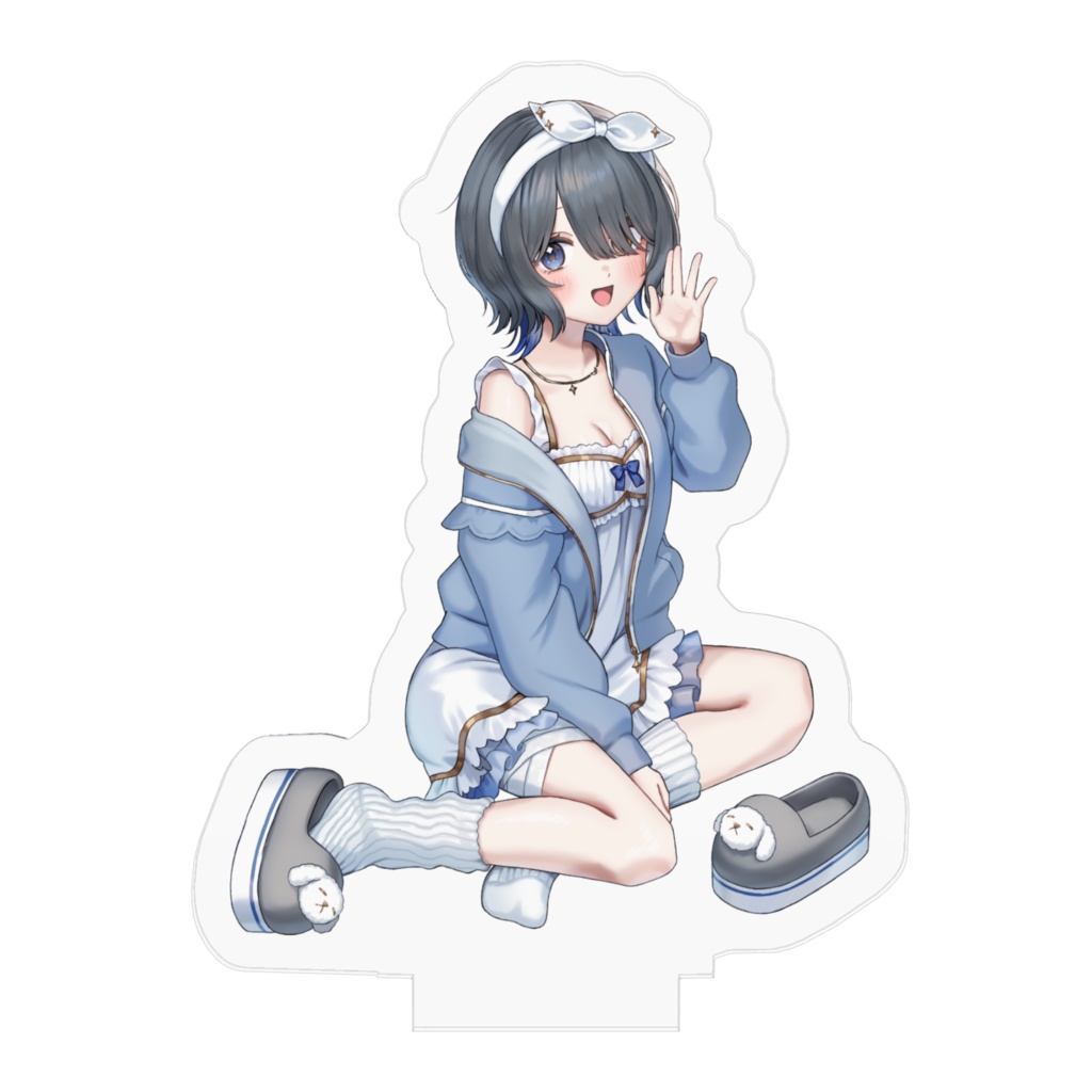 霧月リルのアクリルフィギュア【ルームウェア衣装ver.】