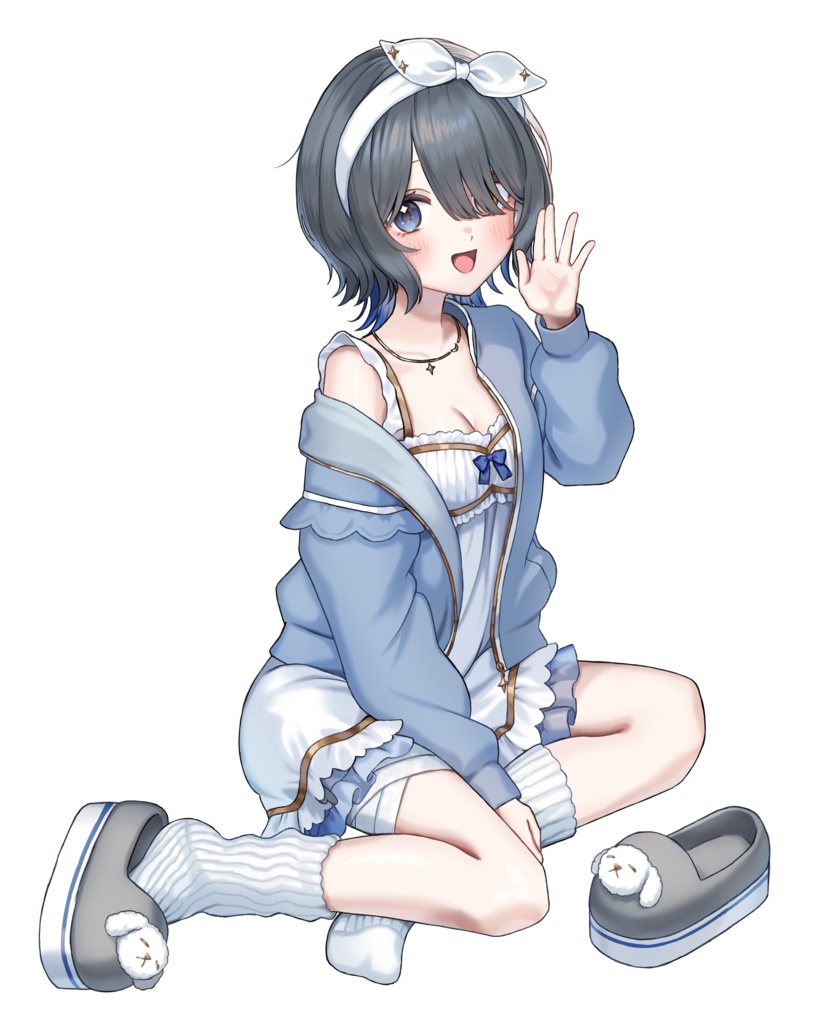 霧月リルのアクリルフィギュア【ルームウェア衣装ver.】