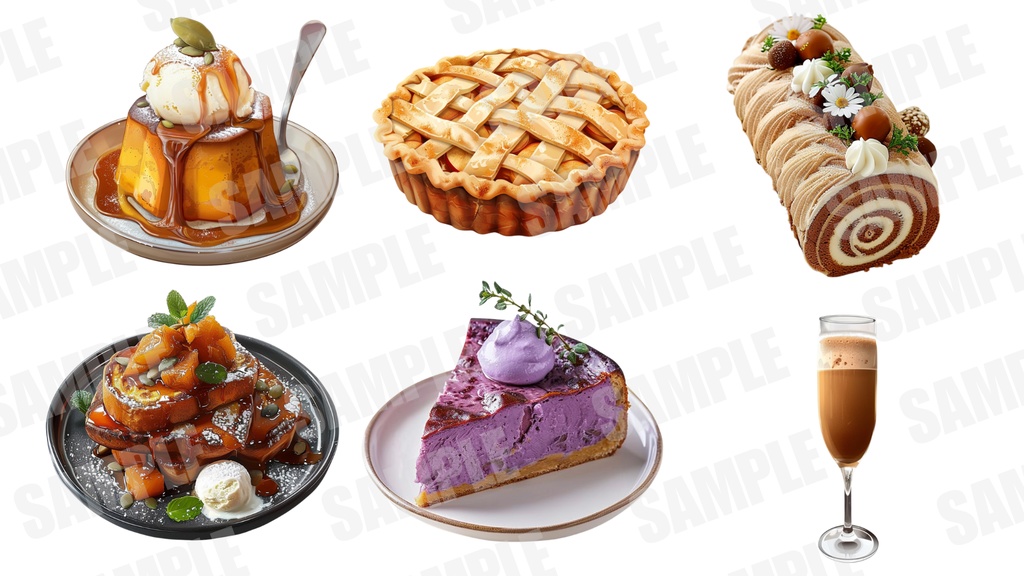 【背景44枚+小物6点】秋のカフェ(ゲーム/Vtuber/TRPG etc)