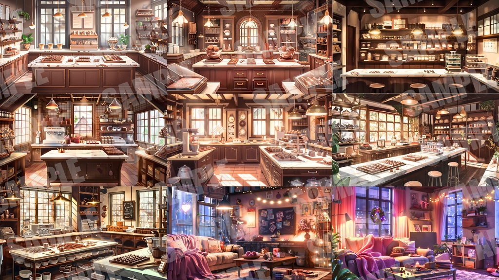 【背景49枚】バレンタイン(ゲーム/Vtuber/TRPG etc)