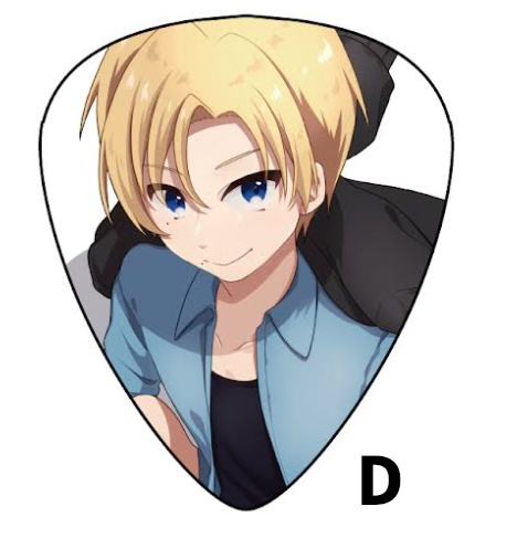 祭前完理ギターピック5種