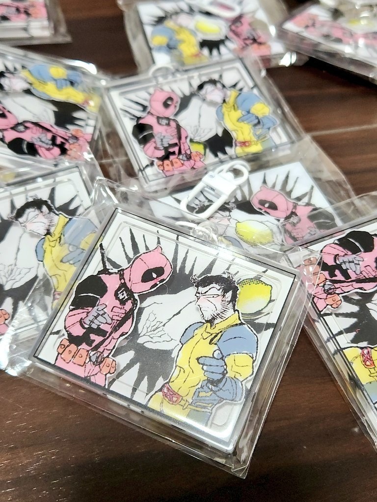 ❤️＆💛の🍋1個分シャカシャカアクキー