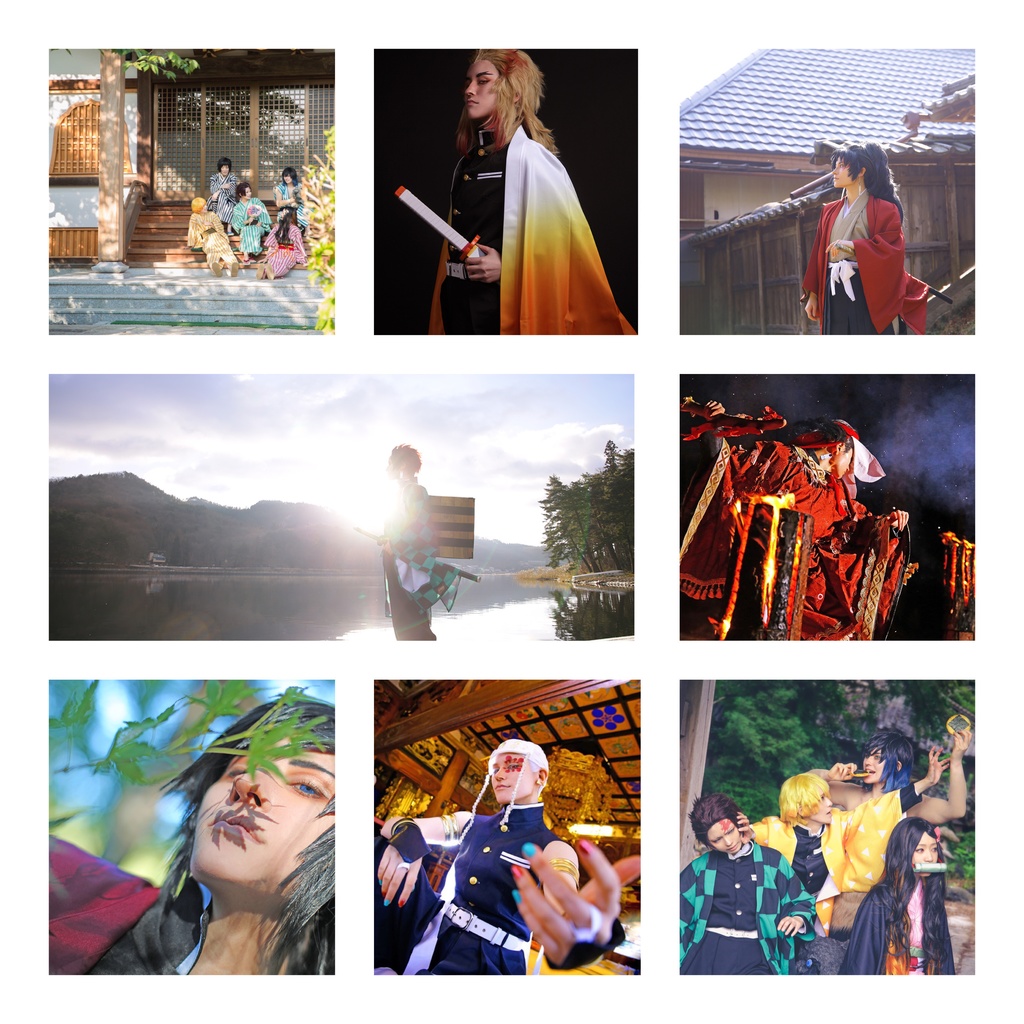 鬼滅の刃コスプレ写真集「ひさかたの」