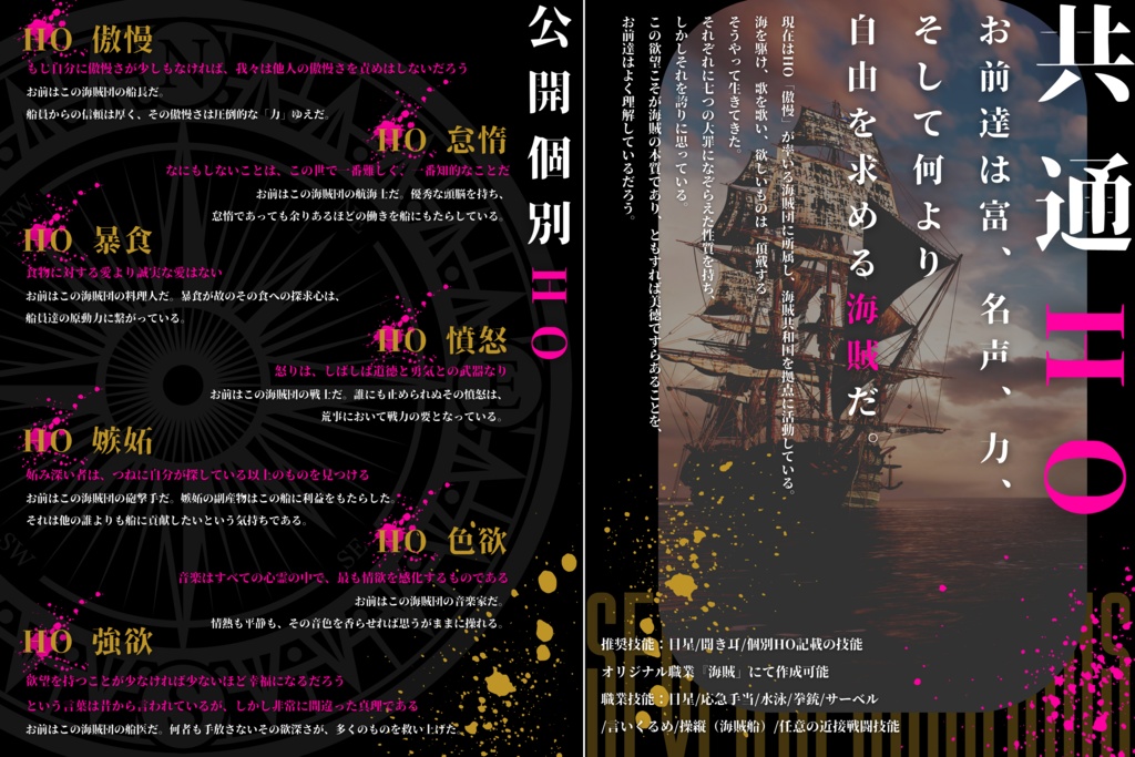 CoCシナリオ『死に至る 舵を取る エルドラコ』 SPLL:E119223