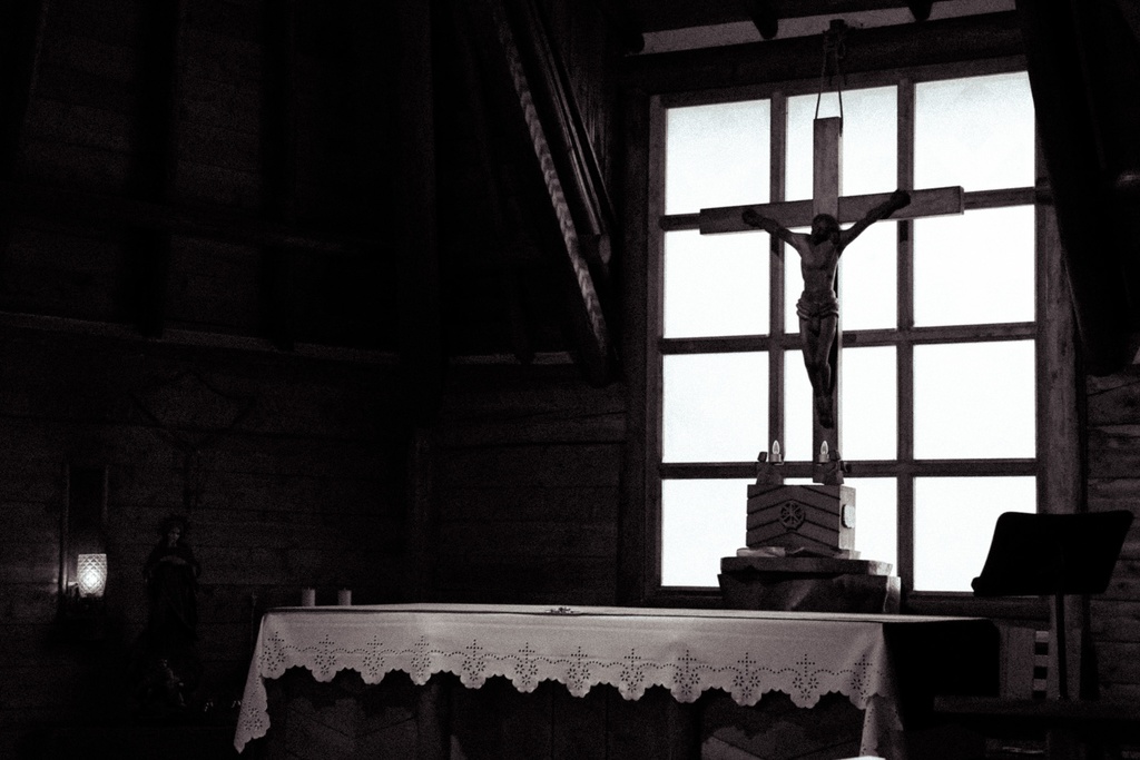 秋の林道・教会写真集