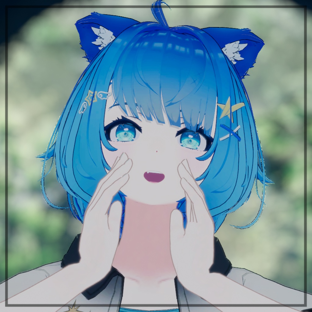 星乃めく オリジナル3Dアバター(Quest対応)