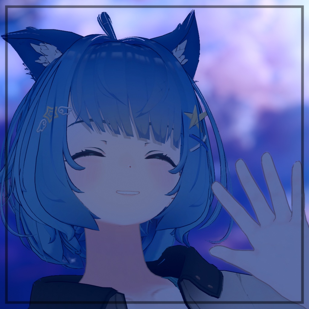 星乃めく オリジナル3Dアバター(Quest対応)