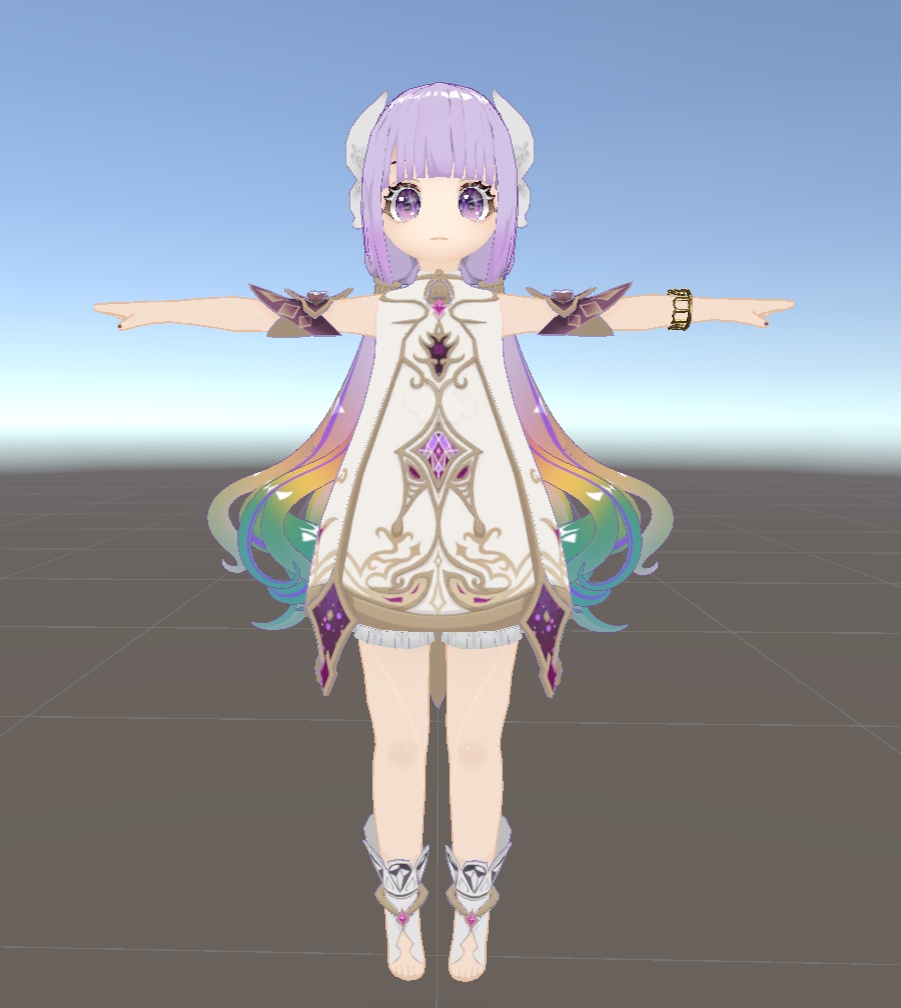 【無料アバター】オリジナル3Dアバター3体セット