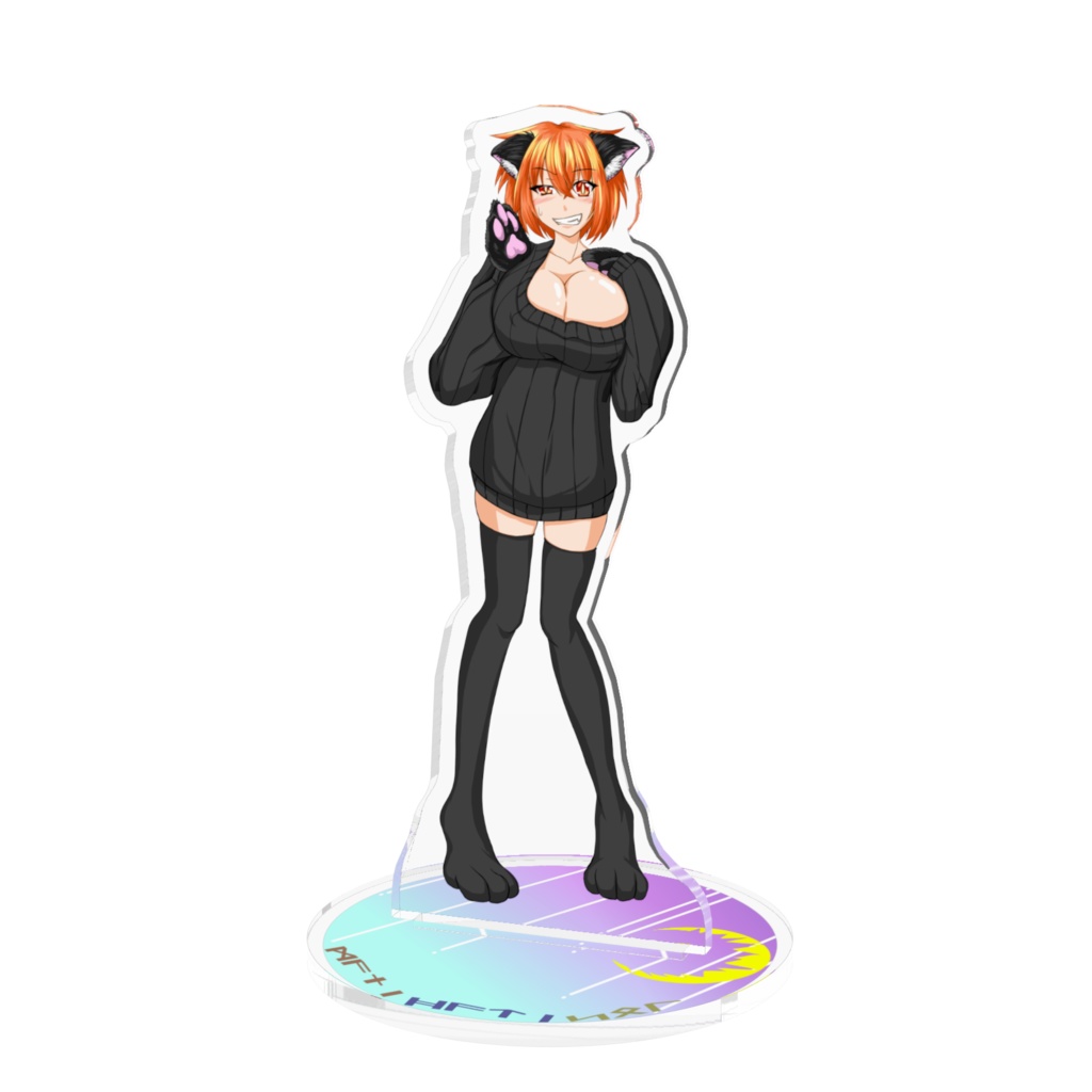 月陽まに1周年記念グッズ！特製アクリルフィギュア！